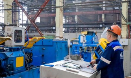 "Белорецкий металлургический комбинат" запустил в эксплуатацию линию обточки и шлифовки поверхности катанки и проволоки