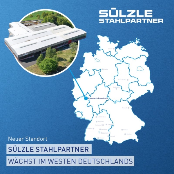 S&Uuml;LZLE Stahlpartner приобретает WesterwaldStahl