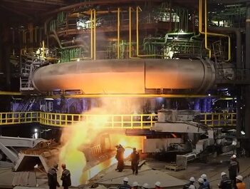 На ЧерМК введена в строй доменная печь №4 «Вологжанка»