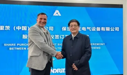 Andritz приобретает 51% китайской компании Sanzheng