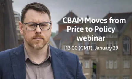 Эксперт Европарламента присоединится к вебинару CBAM "Политика в отношении цен"